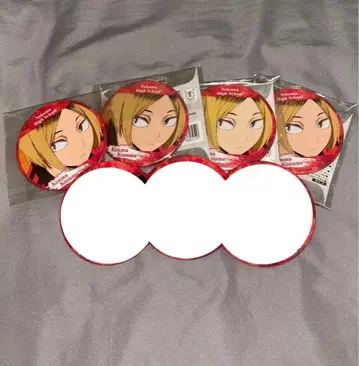 하이큐 운 복권 캔뱃지 코즈메 켄마