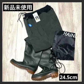 [ 미사용 새상품 ] 가슴장화 방수 허리 타입 방수 24.5cm