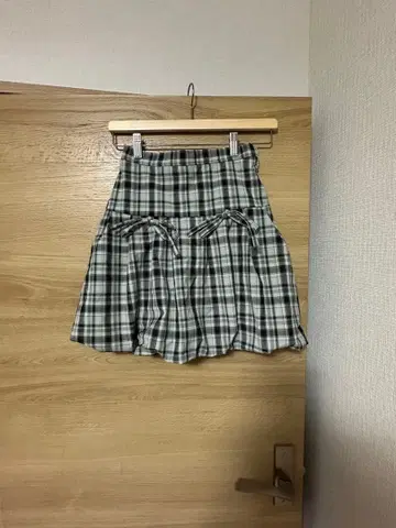 merry Jenny 체크 벌룬 스커트