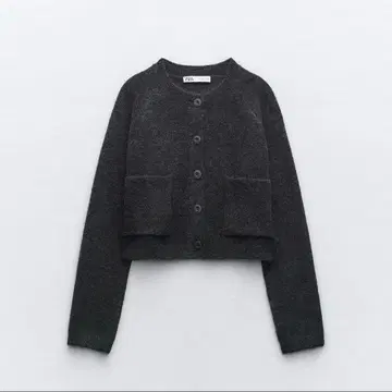 ZARA 크롭 니트 가디건