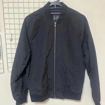 [레어] GAP 방수 가공 네이비 MA-1 블루종 XS