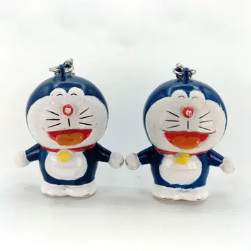 당시물 도라에몽 키링 SHOPRO 2개 세트 레트로