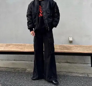 [ 레어 ] 빈티지 밀리터리 봄버 재킷 두꺼운