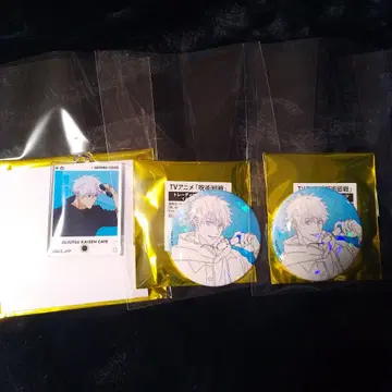 주술회전 고죠 사토루 말큐브 주술회전 카페 3종 세트