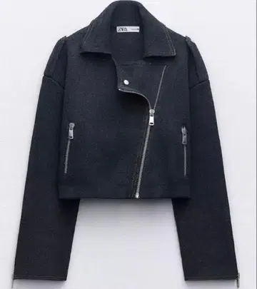 ZARA 크롭 니트 자켓