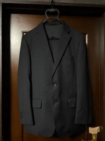 비즈니스 정장 96AB5 이탈리아제 남성용 수트 총 안감 겨울