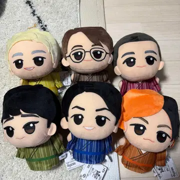 도카이 온에어 기모노 봉제 인형 6체 세트