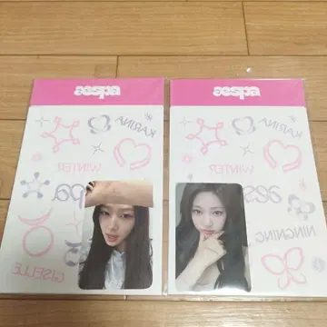 타투 스티커 세트 Giselle Ningning