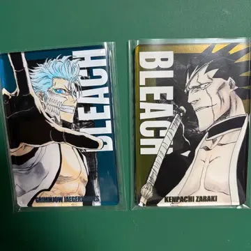 BLEACH 스탯 카드 그림죠 자라키 켄파치