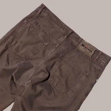 Kiton 코튼 캐시미어 팬츠 32 브라운 이탈리아제 키튼