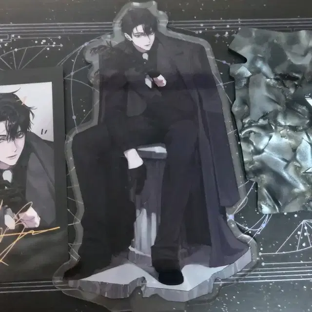 데못죽 대만판 청려 아크릴스탠드,폴라로이드 특전