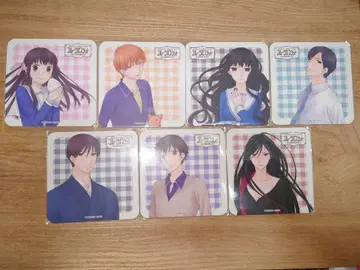 후르츠 바스켓 카페 코스터 세트 2 풀바 타카야 나츠키