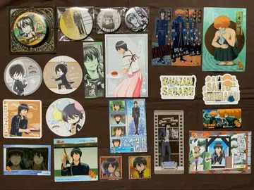 은혼 야마자키 사가루 사이토 시우마루 캔뱃지 코스터 씰 등 26점