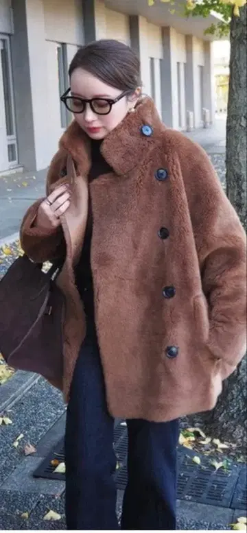 LAULEN B3 boa jacket 브라운