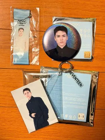 SEVENTEEN NEW 버논 VERNON 캔뱃지 파우치 키링