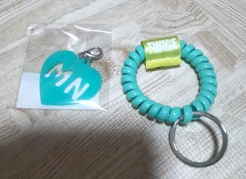 TWICE 러버 밴드 하트 참 세트 미나