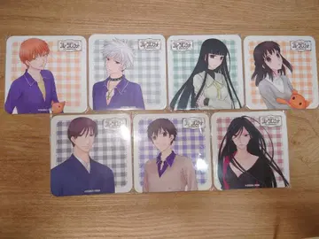 후르츠 바스켓 카페 코스터 세트 3 후르츠바 타카야 나츠키