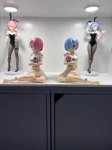 리제로 렘 라무 피규어