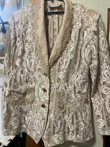 논논도루 무슈 사카키 전체 레이스 자켓