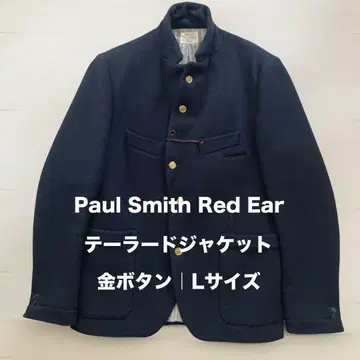 paul smith red ear 폴스미스 테일러드 골드 버튼