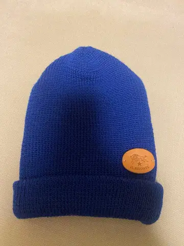 일비종떼 니트 모자 파랑