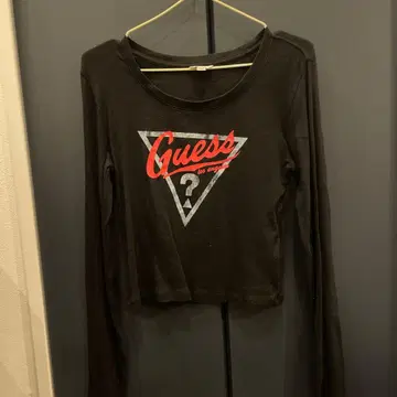 Guess 긴팔 티셔츠 M 블랙