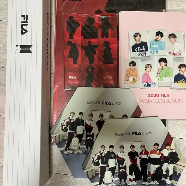 방탄소년단 FILA 휠라 굿즈