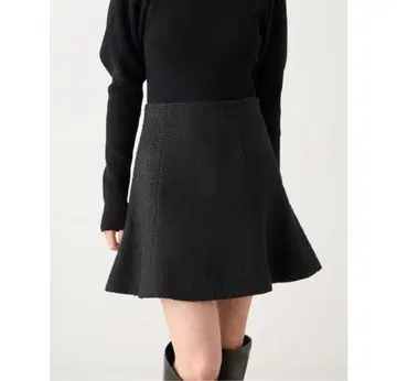 snidel 트위드 미니 스커트