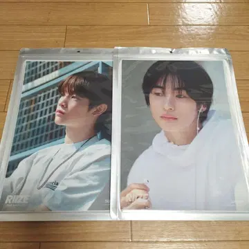 SUNGCHAN & ANTON A4 사진 2장 세트