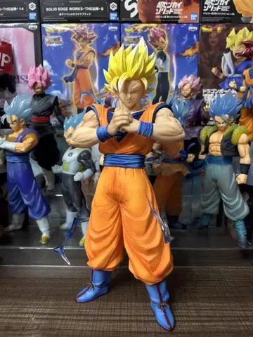 드래곤볼 Z 초사이어인 2 손오공 레진 키트 피규어