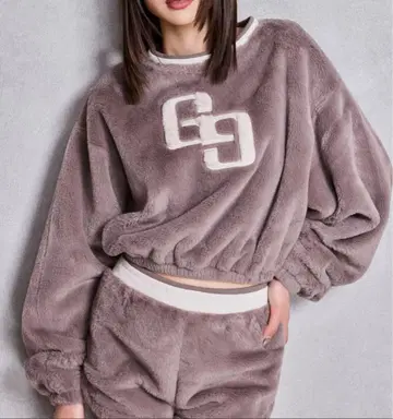 GG ECO FUR 상의 베이지