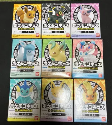 포켓몬 키즈 이브이즈 세트 님피아 블래키 글레이시아