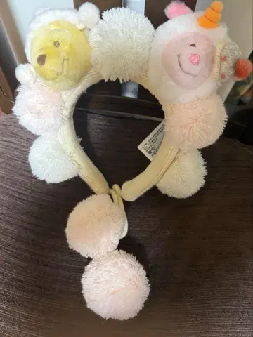 상하이 디즈니 푸 피글렛 머리띠