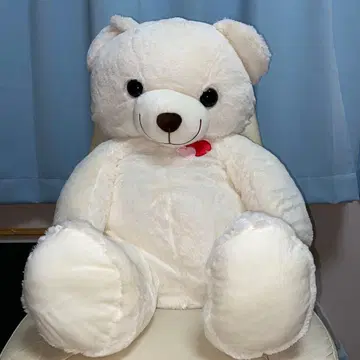 엄청 큰 하트 베어 봉제 인형 곰 시로쿠마
