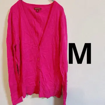MERONA 핑크 가디건 M 사이즈
