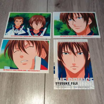 테니프리 테니스의 왕자님 트레이딩 카드 후지 슈스케 4점 카드 트레카