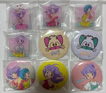 크리미마미 아크릴 배지 4개 & 캔뱃지 5개 세트 [ 새상품 ]