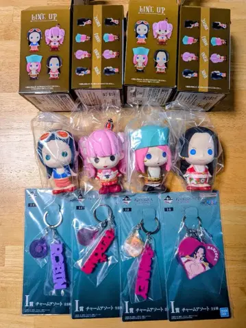 원피스 메모리 오브 히로인즈 SOFVIC 츄컴프 캐릭터 참 세트