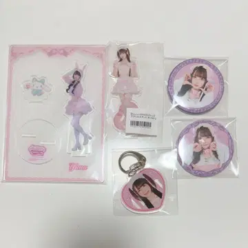 치바 유나 아크릴 스탠드 아크릴 키링 캔뱃지 묶음 판매