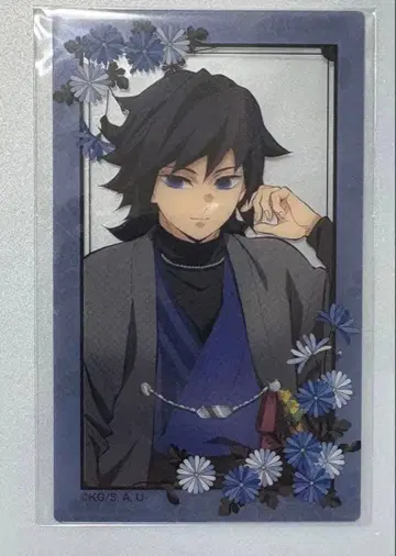 토미오카 기유 귀멸의 칼날 난자타운 이코이노사토 순회 클리어 카드 컬렉션