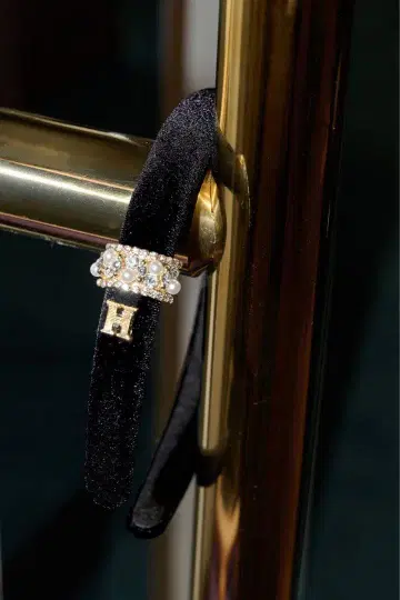 herlipto Crystal Charm Headband