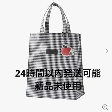 familiar 패밀리아 깅엄 체크 토트백 택 포함 새상품