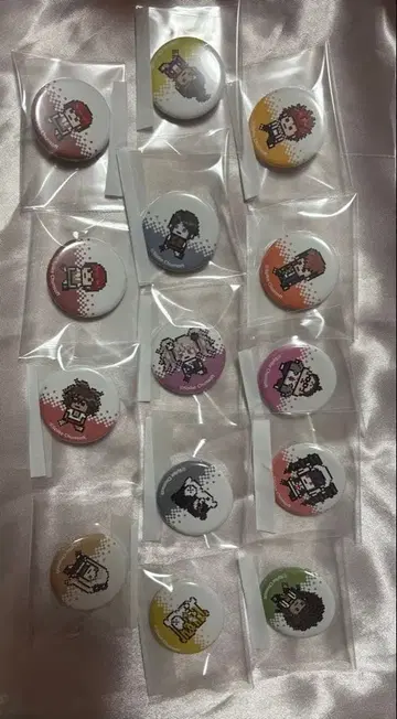 단간론파 15주년 페스티벌 트레이딩 도트 그림 미니 캔뱃지 묶음 판매