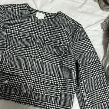 H&M 노카라 자켓