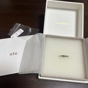 ete 크레센트 문 반지 실버 SV925