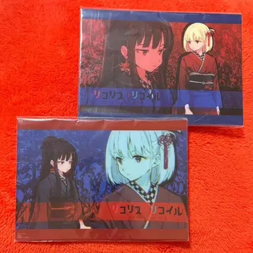 리코리스 리코일 비주얼 보드 2종 아크릴 스탠드