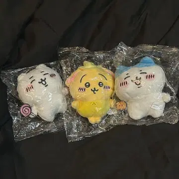 치이카와 봉제 인형 BIG 치이카와 하치와레 토끼 3개 세트