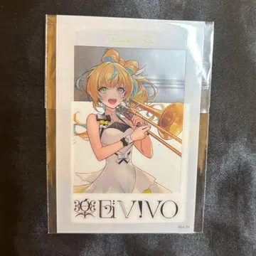 니지산지 악단 ViVO 폴라로이드 클리어 카드 타테덴 토토