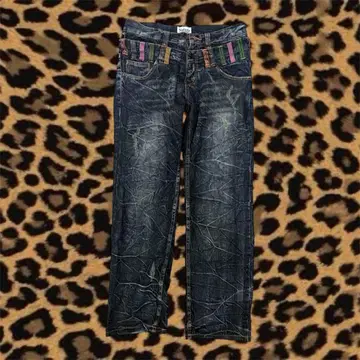 y2k 헤이세이 그런지 시크 스타일 갸루 남자 데님 denim pants