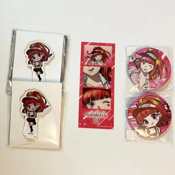 그노시아 라우완 SQ 캔뱃지 아크릴 스탠드 클리어 카드